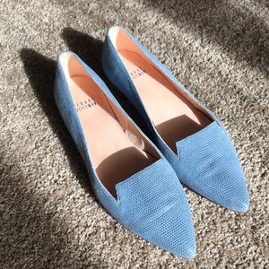 Stuart Weitzman flats like new condition
